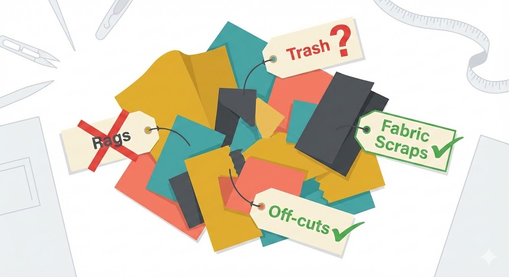 Vải Vụn Tiếng Anh Là Gì Cách Dùng Chuẩn Trong Ngành May Loi Pho Bien Khi Dung Thuat Ngu Vai Vun Trong Tieng Anh