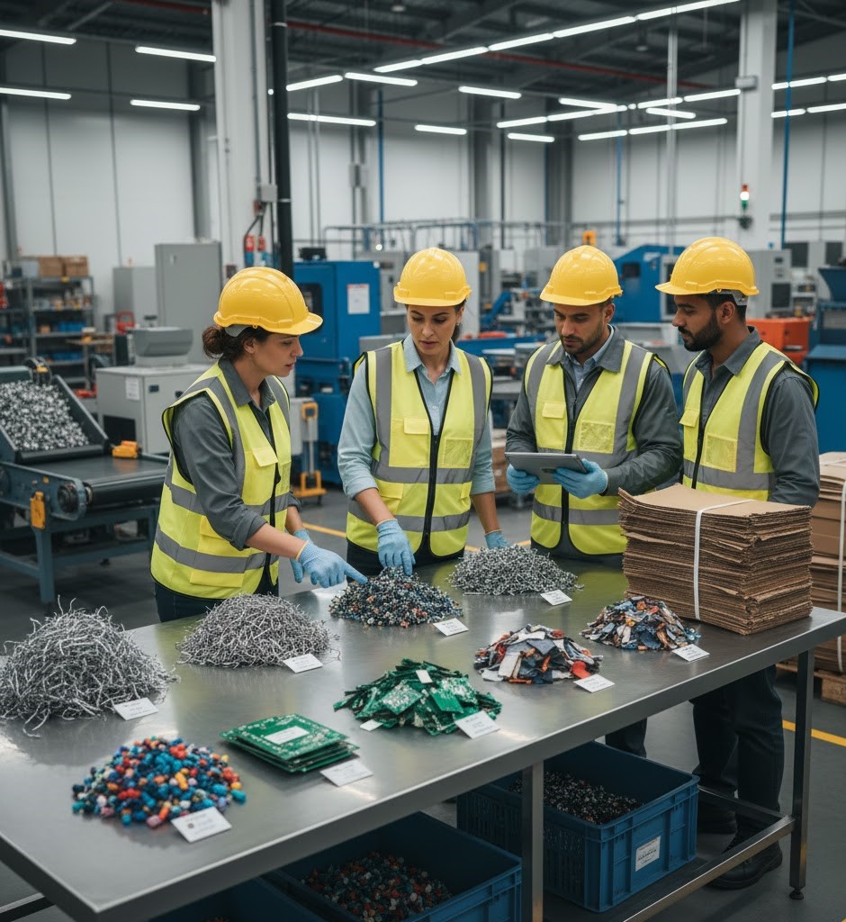 Xử Lý Phế Liệu Gia Công Giúp Doanh Nghiệp Tối Ưu Chi Phí giai phap xu ly phe lieu trong san xuat theo tung nhom