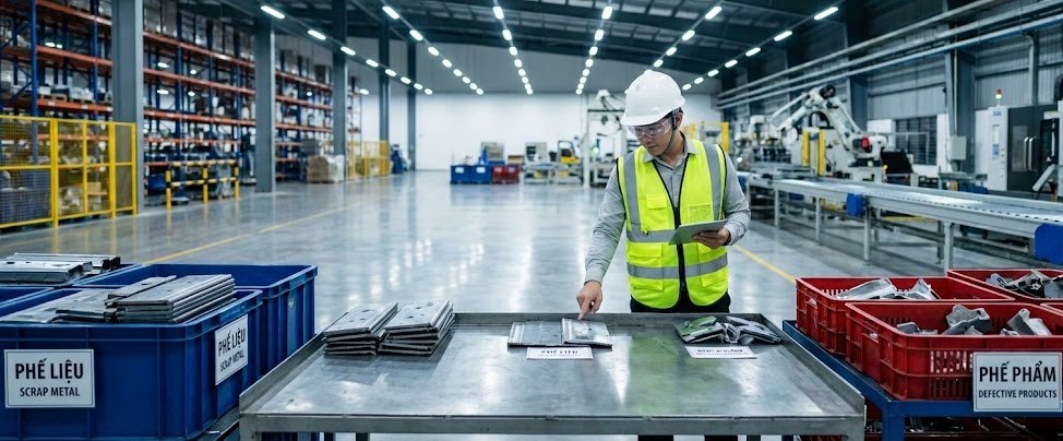 Phế Liệu Phế Phẩm Là Gì Và Cách Xử Lý Trong Sản Xuất phan loai phe lieu va phe pham trong doanh nghiep san xuat xuat khau