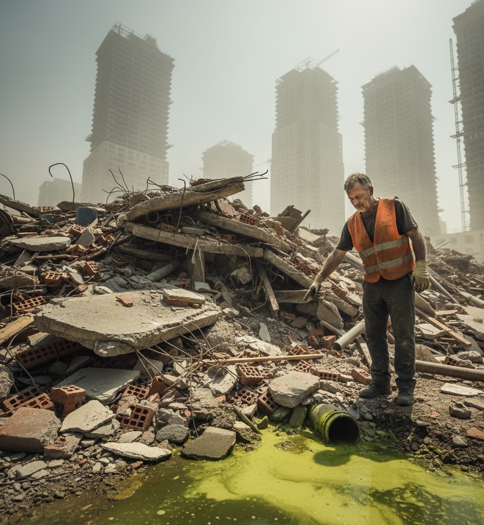 phe lieu xay dung gay ra nhung van de gi neu khong xu ly dung