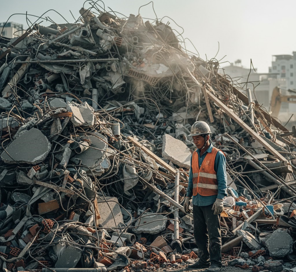 phe lieu xay dung la gi va phat sinh tu dau