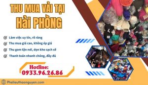 thu mua vai vun vai ton kho tai hai phong
