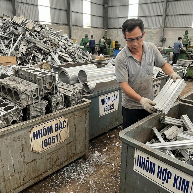 cach phan loai phe lieu nhom theo quy chuan ky thuat 383