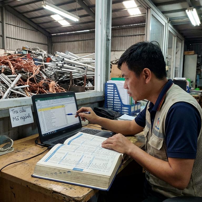 Mã Ngành Thu Mua Phế Liệu Mới Nhất Và Cách Tra Cứu cach tra cuu mua ban phe lieu ma nganh gi cho tung nhom mat hang