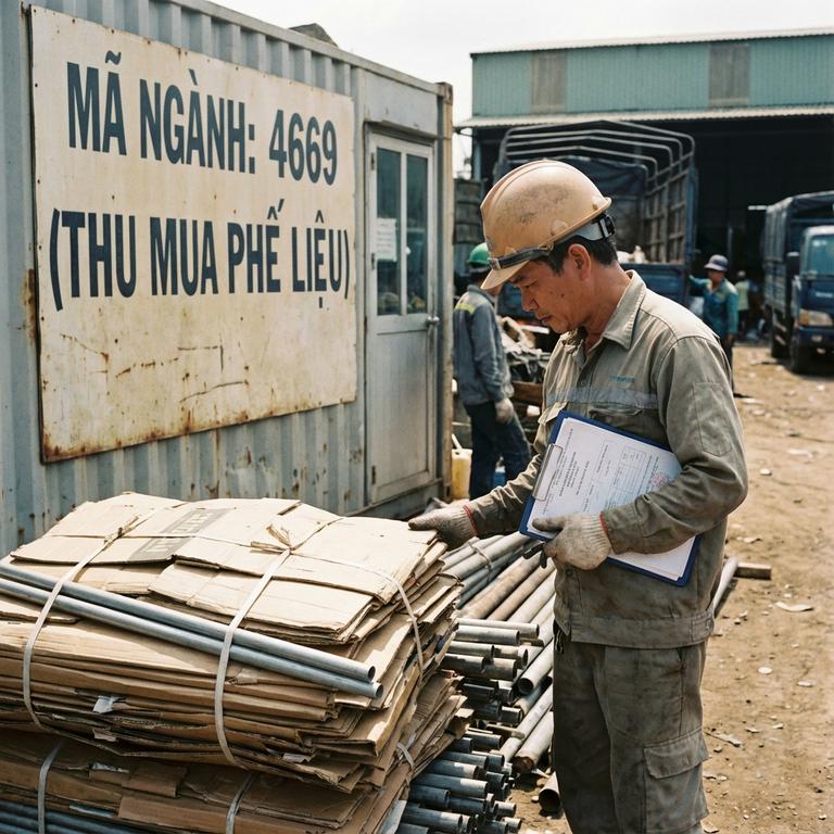 Mã Ngành Thu Mua Phế Liệu Mới Nhất Và Cách Tra Cứu giai dap chi tiet ma nganh thu mua phe lieu theo quy dinh moi nh