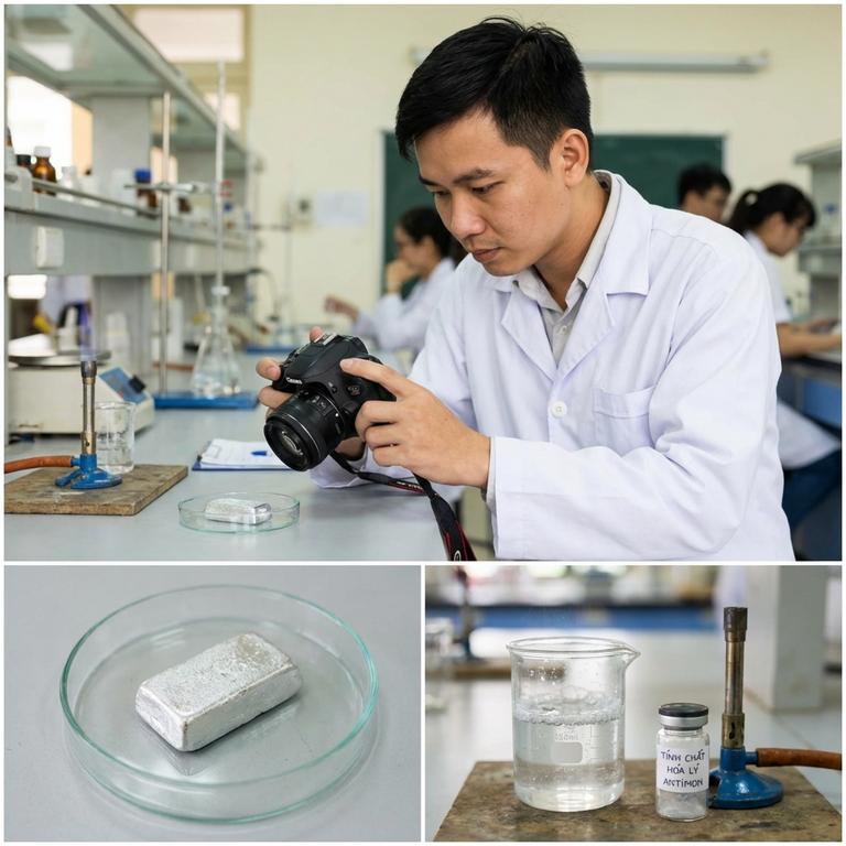 Antimon Là Gì Và Những Đặc Tính Vật Lý Hóa Học Cơ Bản