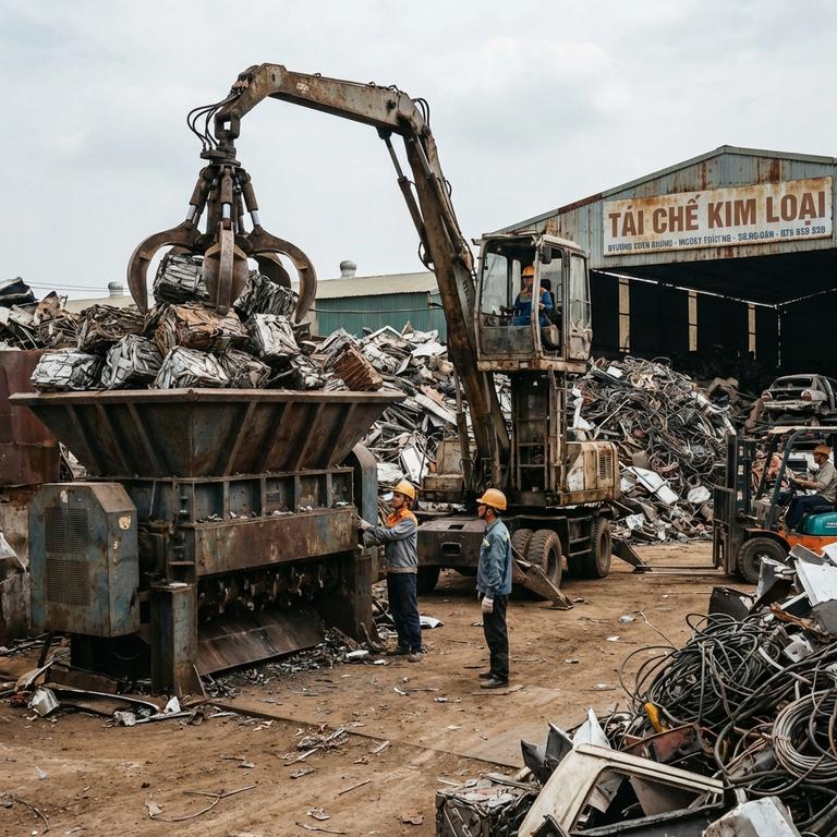 Bãi Phế Liệu Là Gì Và Vai Trò Trong Chuỗi Cung Ứng Sản Xuất