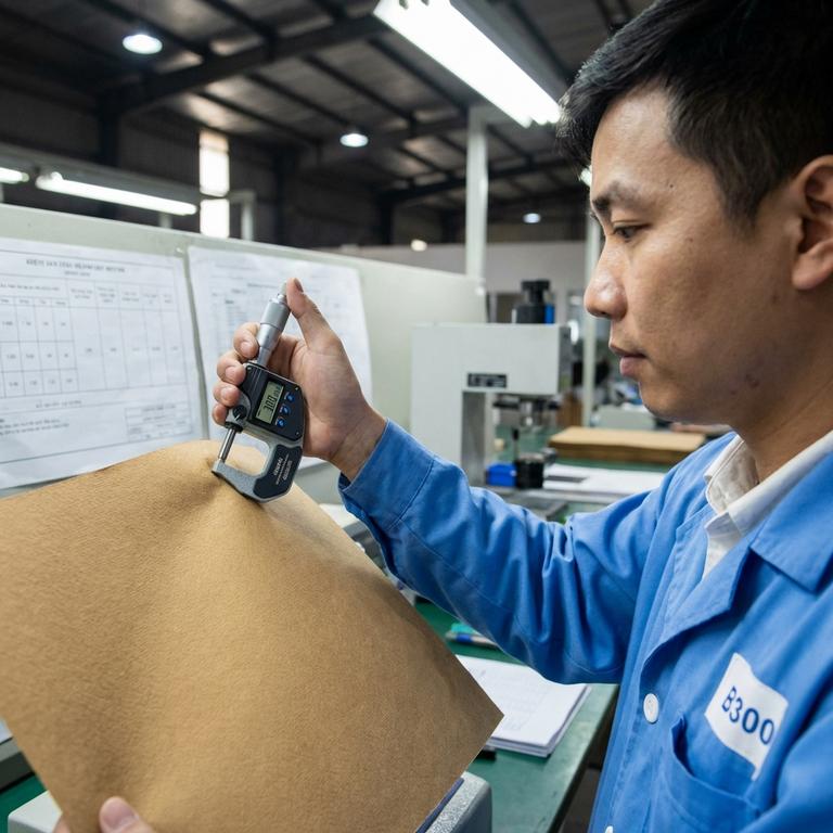 Giấy B300 là gì? Đặc điểm và ứng dụng trong in ấn bao bì Bản chất của giấy B300 và thông số kỹ thuật cơ bản