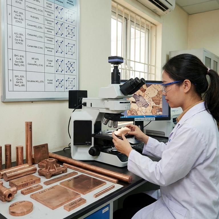 Bản chất và cấu tạo kỹ thuật của các loại hợp kim đồng