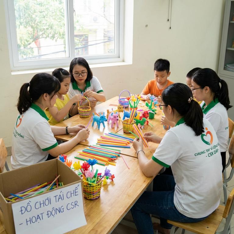 Cách Làm Đồ Chơi Bằng Ống Hút Sáng Tạo Và Bền Đẹp Các Loại Đồ Chơi Làm Từ Ống Hút Nhựa Trong Hoạt Động CSR