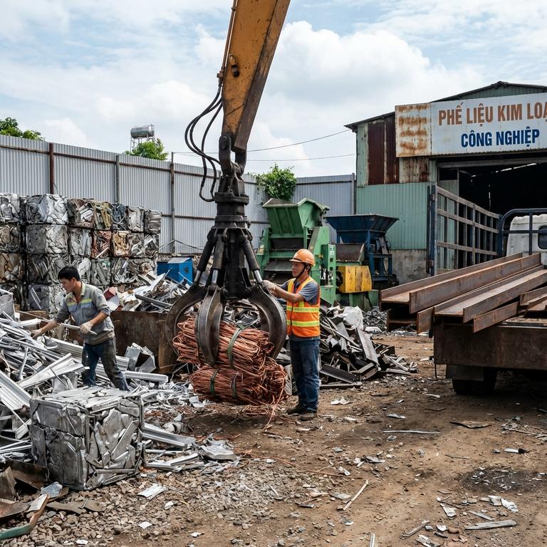 Các Loại Hình Bãi Phế Liệu Phổ Biến Theo Nhu Cầu Công Nghiệp