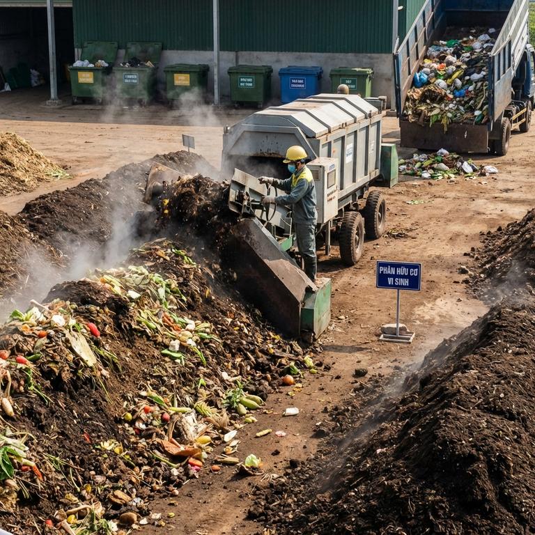 Chất thải rắn là gì? Hướng dẫn phân loại và quản lý hiệu quả Các phương pháp xử lý chất thải rắn hiệu quả và bền vững