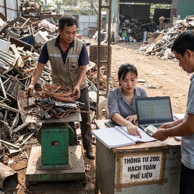 Cách Bán Phế Liệu Hạch Toán Như Thế Nào Theo Thông Tư 200