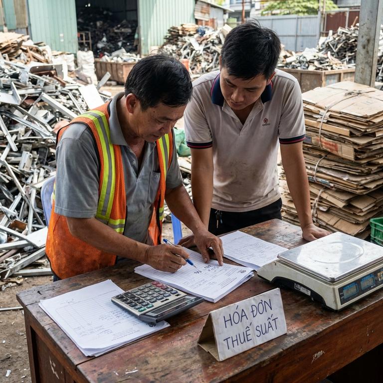 Cách Tính Khi Bán Phế Liệu Thuế Suất Bao Nhiêu Cho Đối Tác
