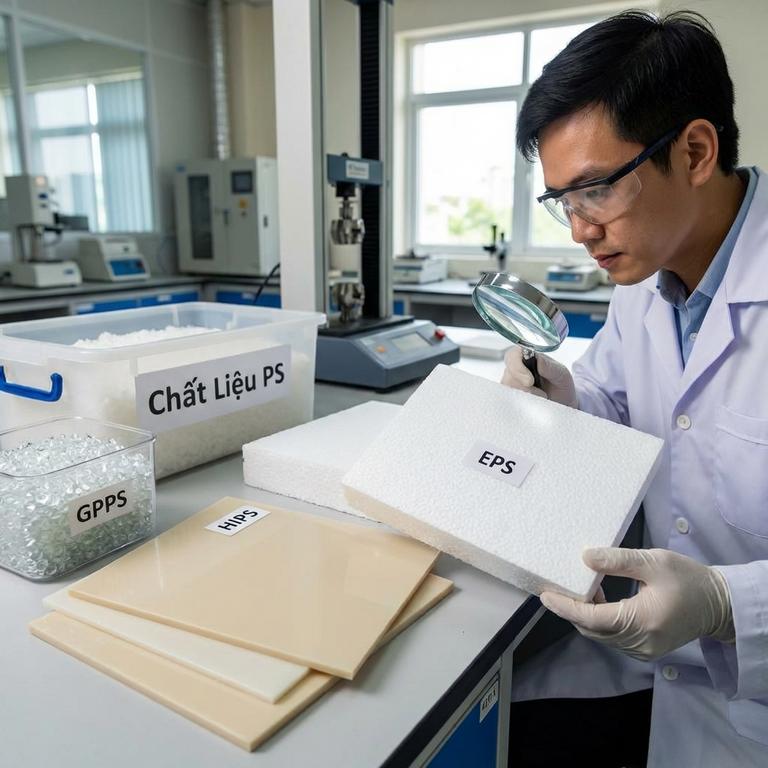 Nhựa PS Là Gì Và Ứng Dụng Trong Sản Xuất Công Nghiệp Chất Liệu PS Là Gì Và Phân Loại Nhựa EPS HIPS GPPS