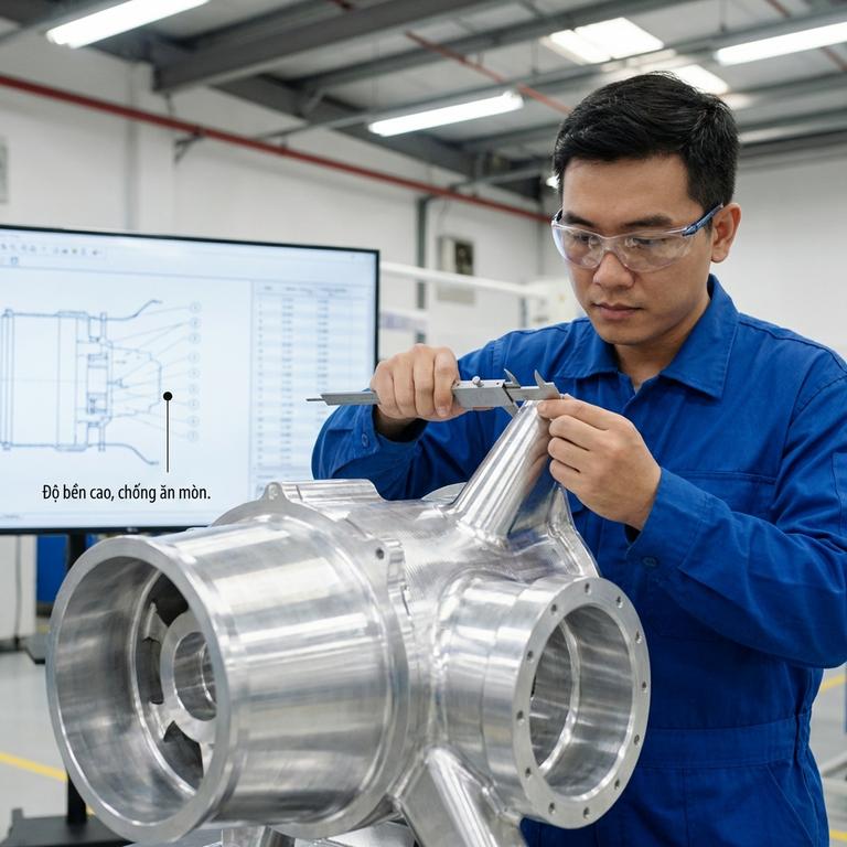 Đặc tính vật lý và hóa học vượt trội của vật liệu nhôm hợp kim