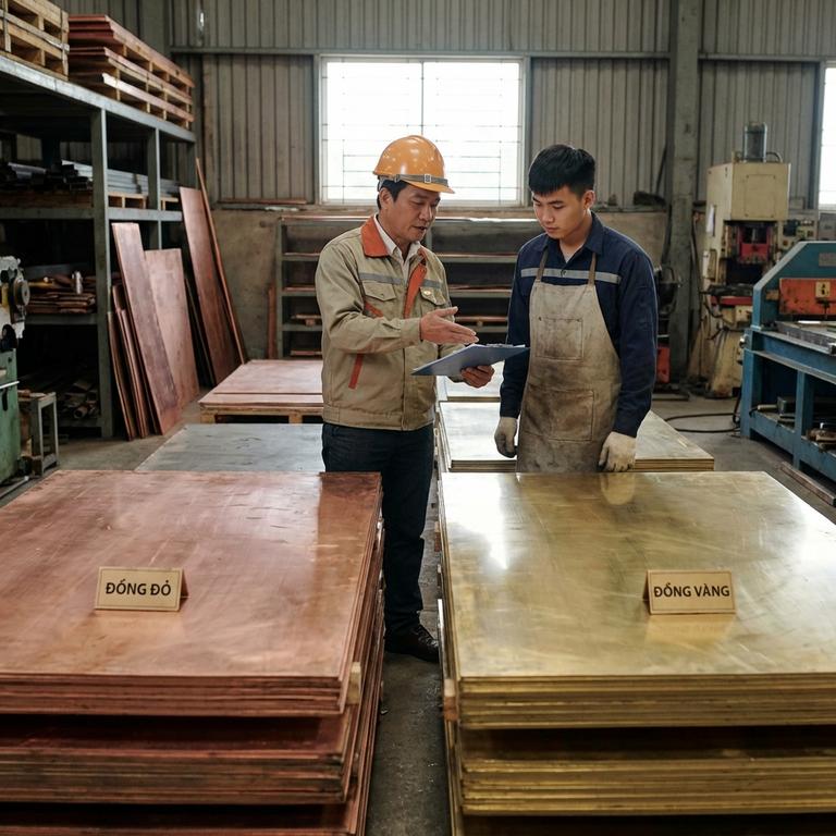 Đồng Đỏ Là Gì Và Cách Phân Biệt Để Chọn Mua Chuẩn Xác Đồng Đỏ Và Đồng Vàng Cái Nào Tốt Hơn Cho Doanh Nghiệp