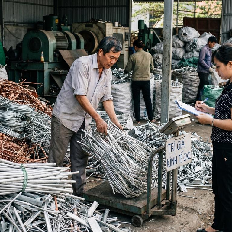 Đồng bạch là gì? Đặc điểm và ứng dụng trong công nghiệp Giá trị kinh tế từ việc tái chế phế liệu đồng bạch