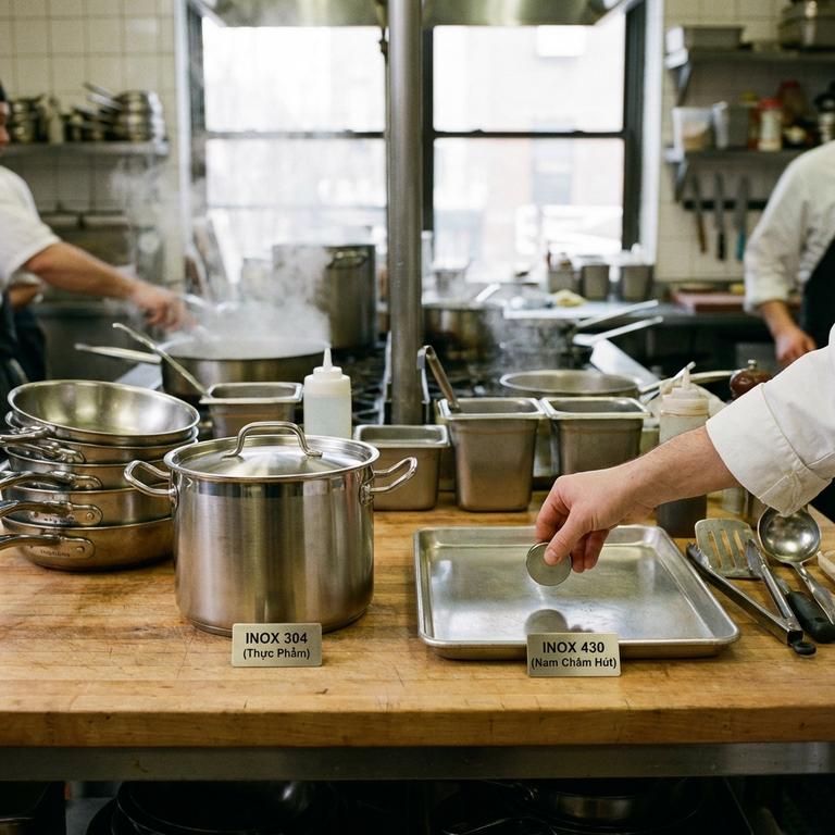 Giải Đáp Inox 304 Và 430 Loại Nào Tốt Cho Từng Ứng Dụng