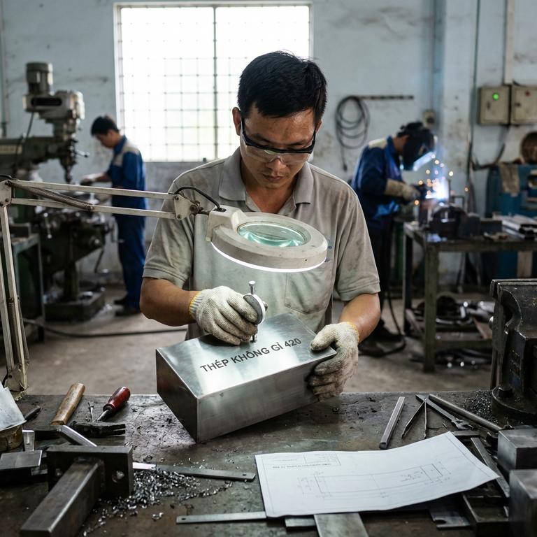 Giải Đáp Inox 420 Là Gì Và Đặc Tính Kỹ Thuật Cơ Bản