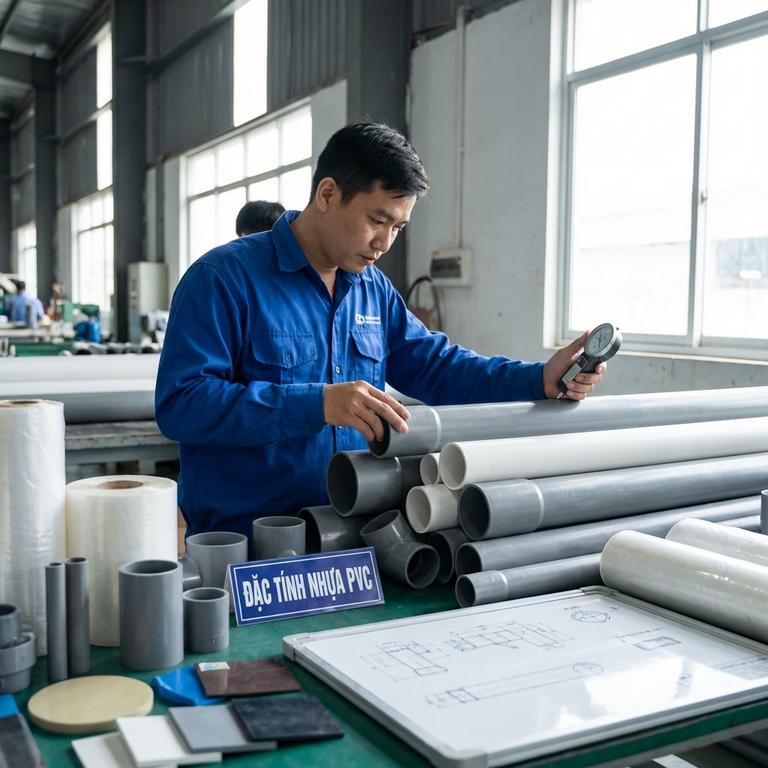 Nhựa PVC Là Gì Và Cách Chọn Chất Liệu PVC Phù Hợp Giải Đáp Nhựa PVC Là Gì Và Đặc Tính Của Nhựa PVC