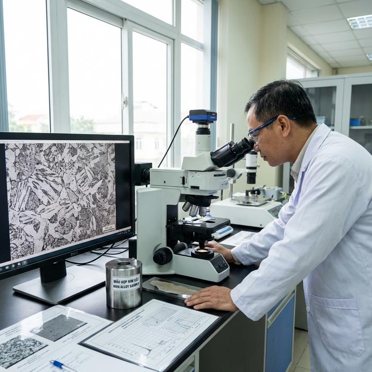 Hợp kim của sắt là gì và ứng dụng trong sản xuất công nghiệp Giải mã bản chất hợp kim của sắt trong kỹ thuật vật liệu