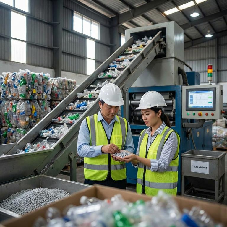 Giải quyết bài toán vật liệu trong sản xuất công nghiệp