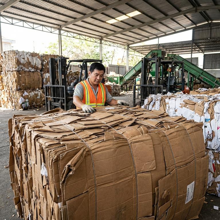 Giấy Phế Liệu OCC Giải Pháp Nguyên Liệu Tái Chế Hiệu Quả Giấy Phế Liệu OCC Là Gì Và Vai Trò Trong Ngành Tái Chế