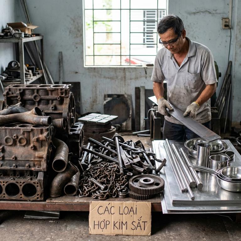 Hợp kim của sắt là gì và ứng dụng trong sản xuất công nghiệp Hệ thống các loại hợp kim của sắt phổ biến nhất hiện nay