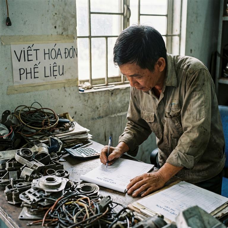 Hướng Dẫn Cách Viết Hóa Đơn Bán Phế Liệu Chi Tiết Nhất