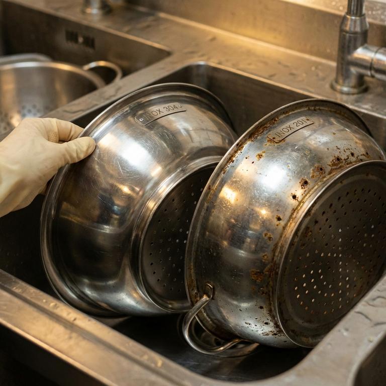 Inox 304 Và 201 Khác Nhau Như Thế Nào Về Độ Bền Ăn Mòn