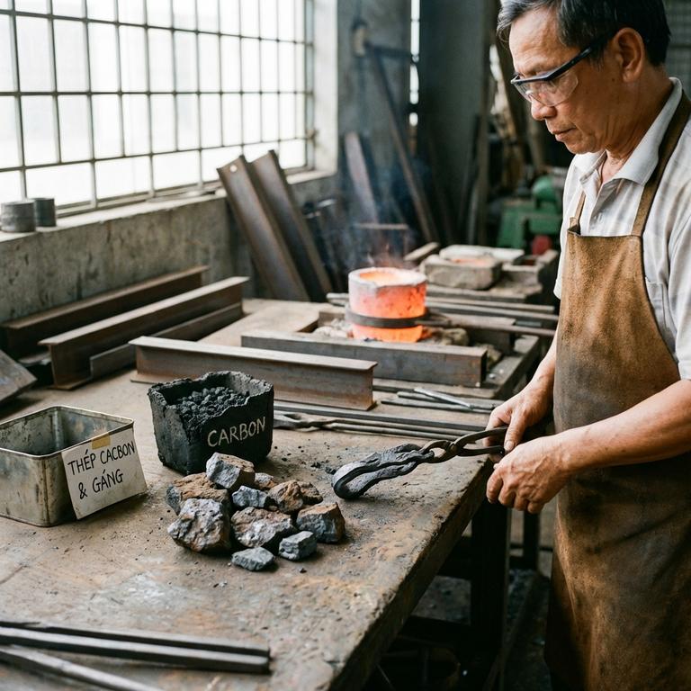 Kim Loại Đen Có Thành Phần Chủ Yếu Là Sắt Và Carbon