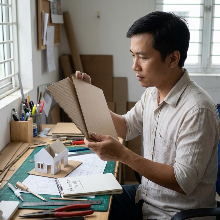 Cách Làm Ngôi Nhà Bằng Bìa Cứng Bền Đẹp Và Chuyên Nghiệp Lựa Chọn Bìa Carton Cách Làm Mô Hình Nhà Bằng Giấy Cứng Tối Ưu