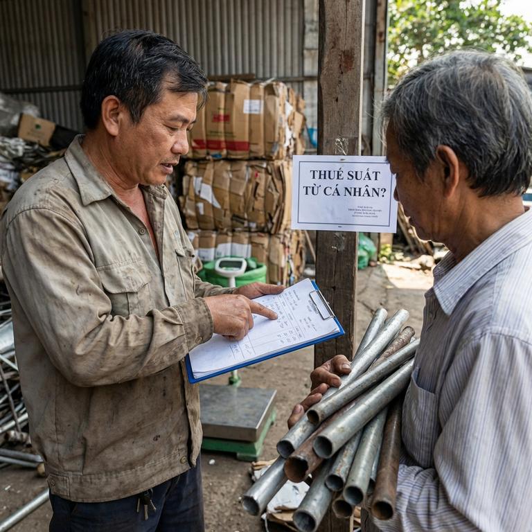 Lưu Ý Thu Mua Phế Liệu Chịu Thuế Suất Bao Nhiêu Từ Cá Nhân