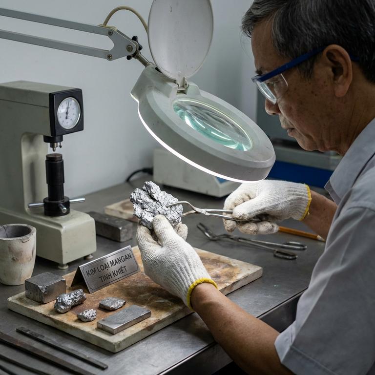 Mangan Là Gì Và Đặc Tính Của Kim Loại Mangan