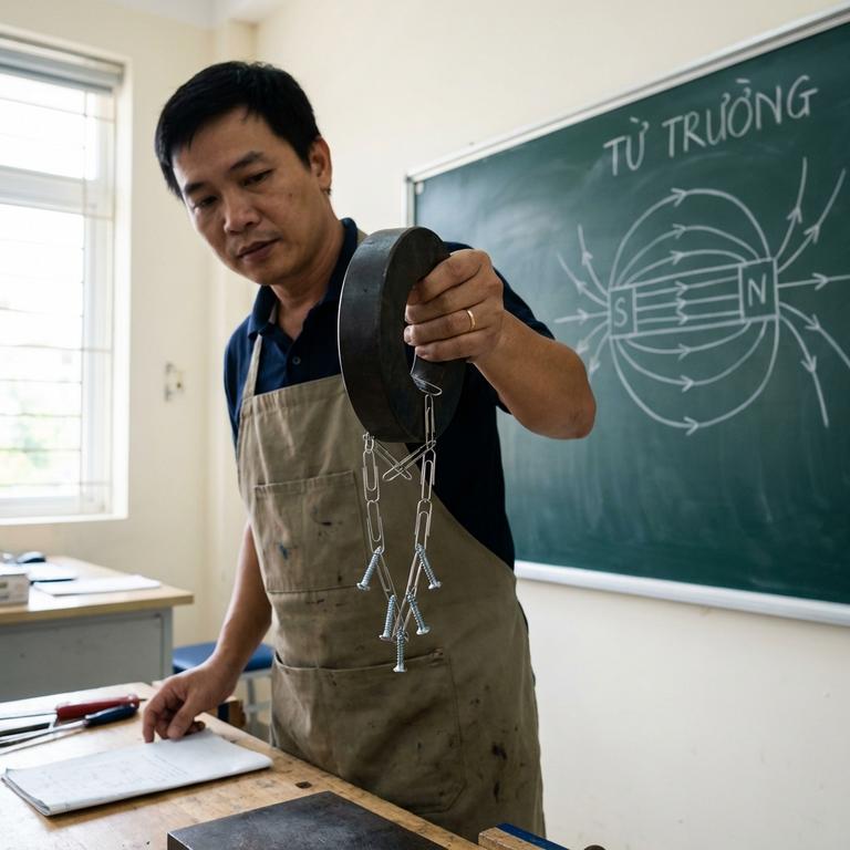 Nam Châm Vĩnh Cửu Là Gì Và Nguyên Lý Hoạt Động