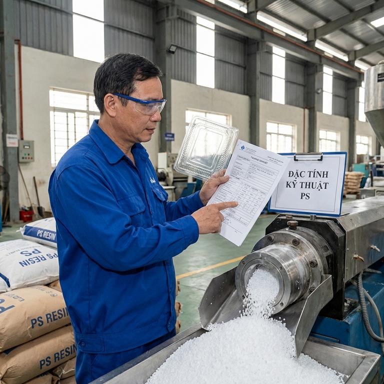 Nhựa PS Là Gì Và Ứng Dụng Trong Sản Xuất Công Nghiệp Nhựa PS Là Gì Và Đặc Tính Kỹ Thuật Của Polystyrene