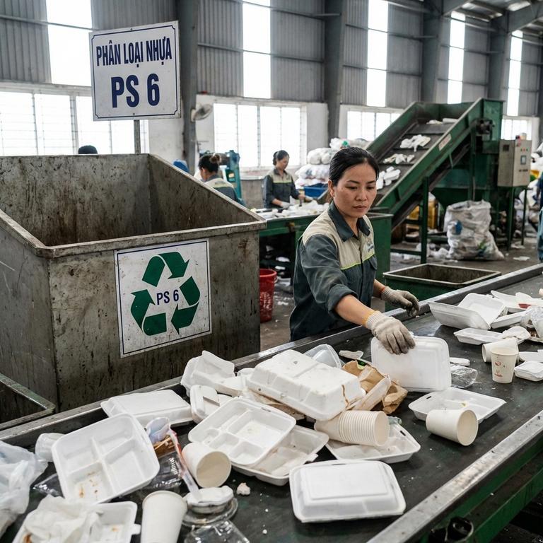 Nhựa Số 6 Là Nhựa Gì Và Cách Phân Loại Trong Sản Xuất