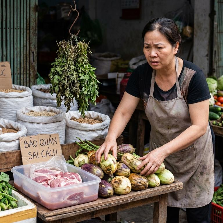 Những sai lầm phổ biến khi lựa chọn và bảo quản nguyên liệu