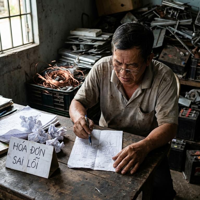 Những Sai Lầm Thường Gặp Khi Thực Hiện Cách Viết Hóa Đơn Bán Phế Liệu