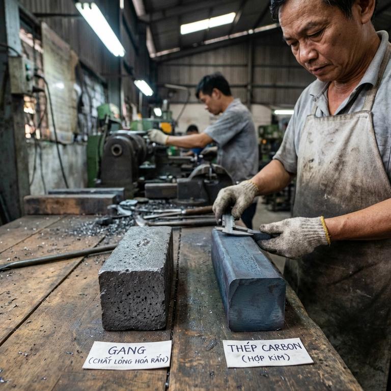 Gang Là Gì Và Cách Phân Loại Chất Liệu Gang Chính Xác Phân Biệt Chất Liệu Gang Là Gì So Với Thép Carbon