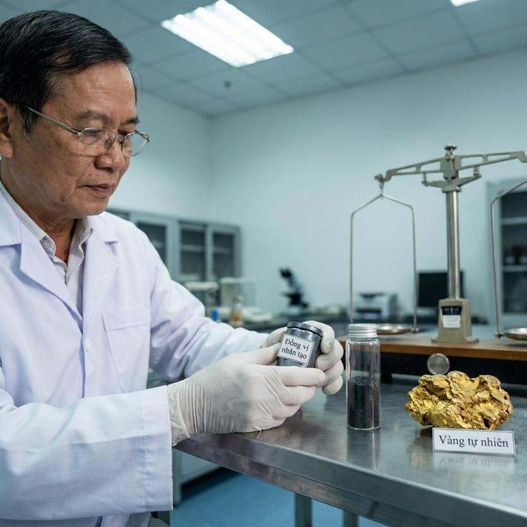 Phân biệt giá trị giữa kim loại tự nhiên và đồng vị nhân tạo