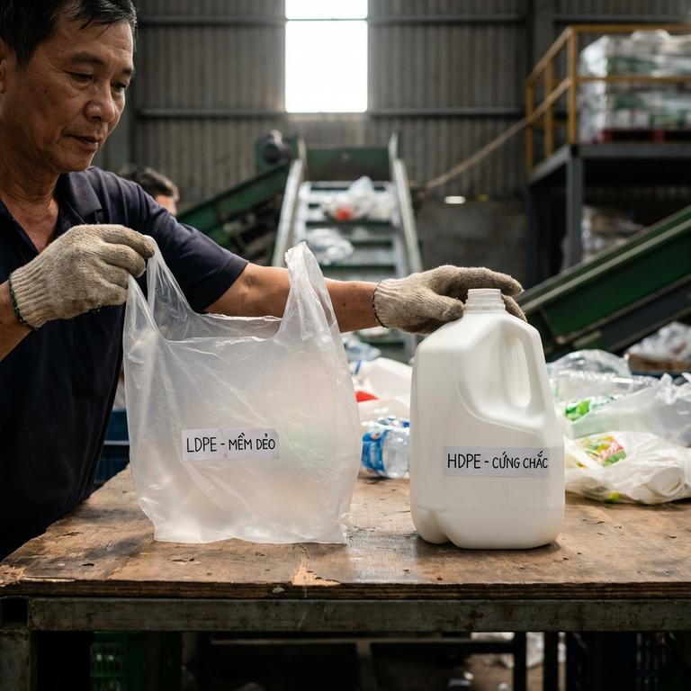 LDPE Là Gì Và Ứng Dụng Thực Tế Trong Sản Xuất Công Nghiệp Phân Biệt Nhựa LDPE Là Loại Nhựa Gì So Với Nhựa HDPE
