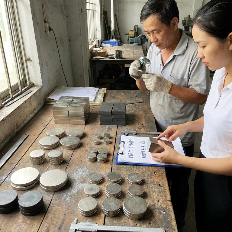 Phân Loại Nam Châm Vĩnh Cửu Tròn Và Các Hình Dạng Khối