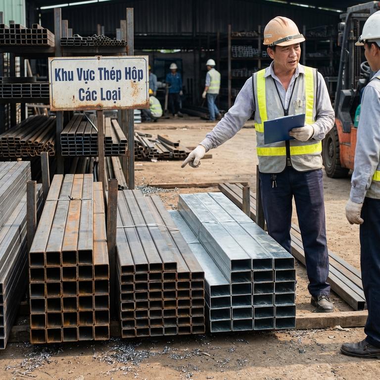 Phân Loại Thép Hộp Là Vật Liệu Gì Và Các Loại Thép Hộp Phỗ Biến