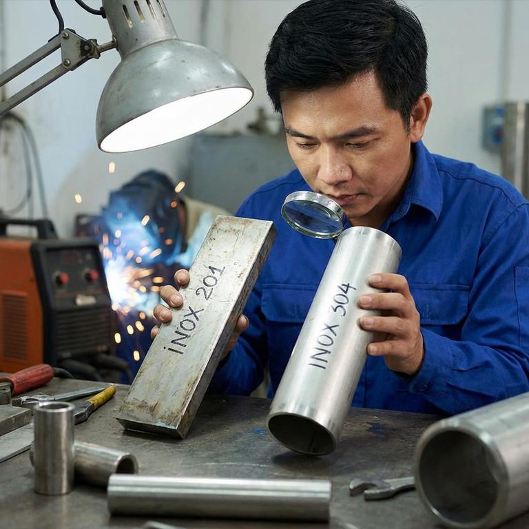 Phân Tích Inox 201 Và 304 Loại Nào Tốt Hơn Cho Sản Xuất