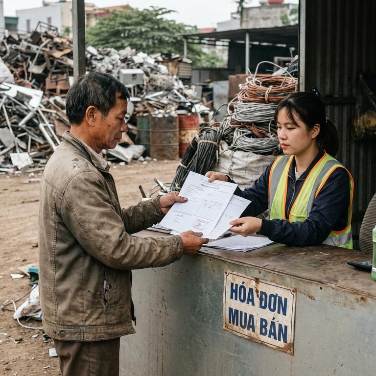 Bán phế liệu có xuất hóa đơn không và quy định cần biết Quy định pháp luật về việc bán phế liệu có xuất hóa đơn không
