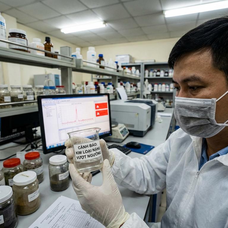 Rủi Ro Khi Hàm Lượng Kim Loại Nặng Vượt Ngưỡng Cho Phép