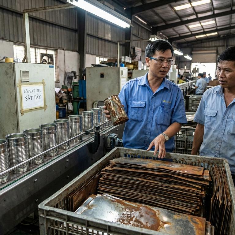 Sai Lầm Khi Chọn Sắt Tây Cho Quy Trình Sản Xuất