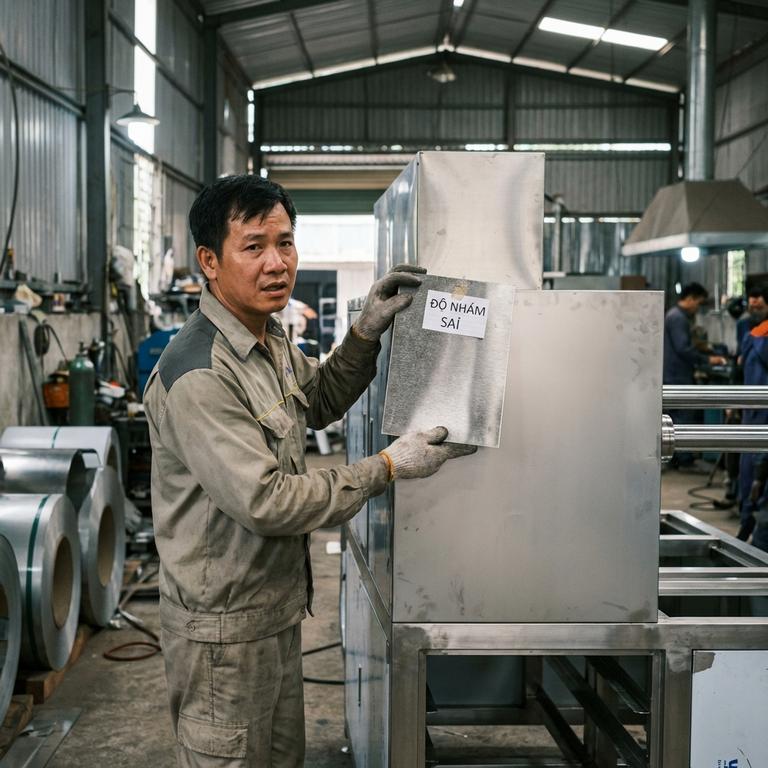 Sai Lầm Khi Lựa Chọn Độ Nhám Inox Mờ Cho Sản Xuất